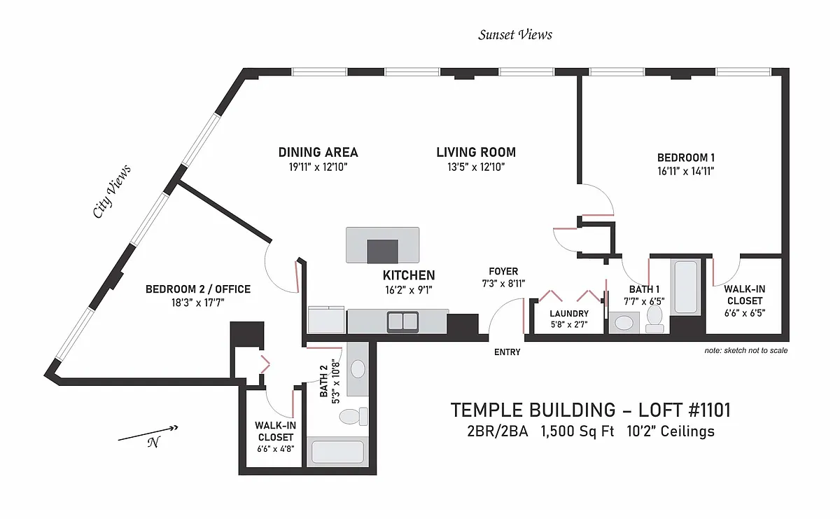 Floor plan 1101
