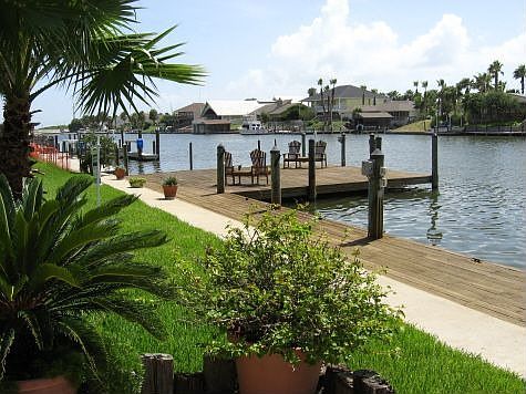 Party dock for lazy afternoons.