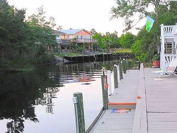 View of property from neighbors dock!