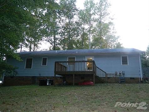 View of Rear of Home with Deck