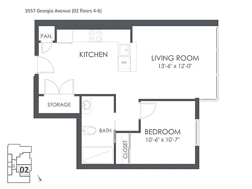 Floor plan 4-6