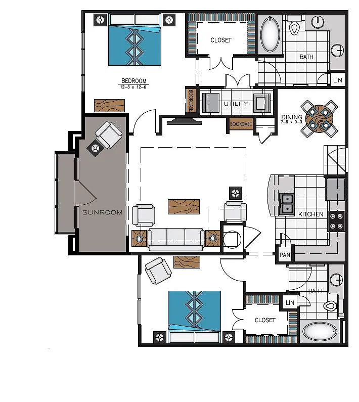 Floor plan B4C