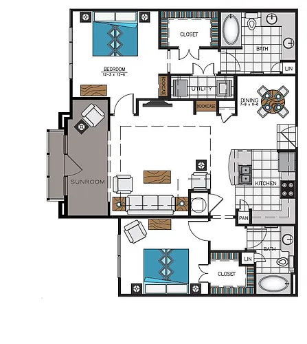 Floor plan B4C
