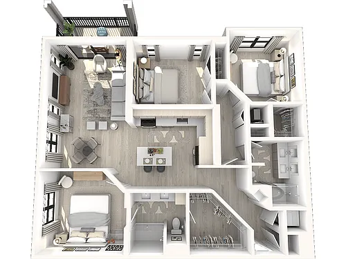 Floor plan C1 Whimsy