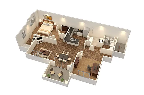 Floor plan Antero