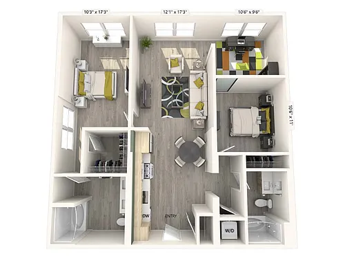 Floor plan 347