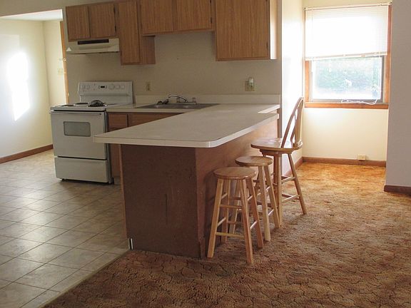 Kitchen from living room