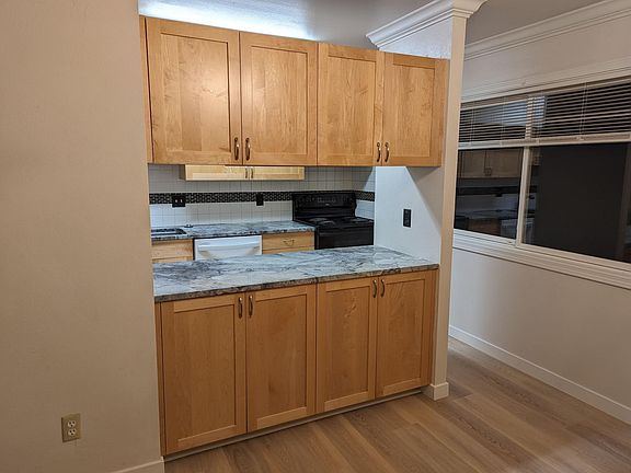Kitchen viewed from living room