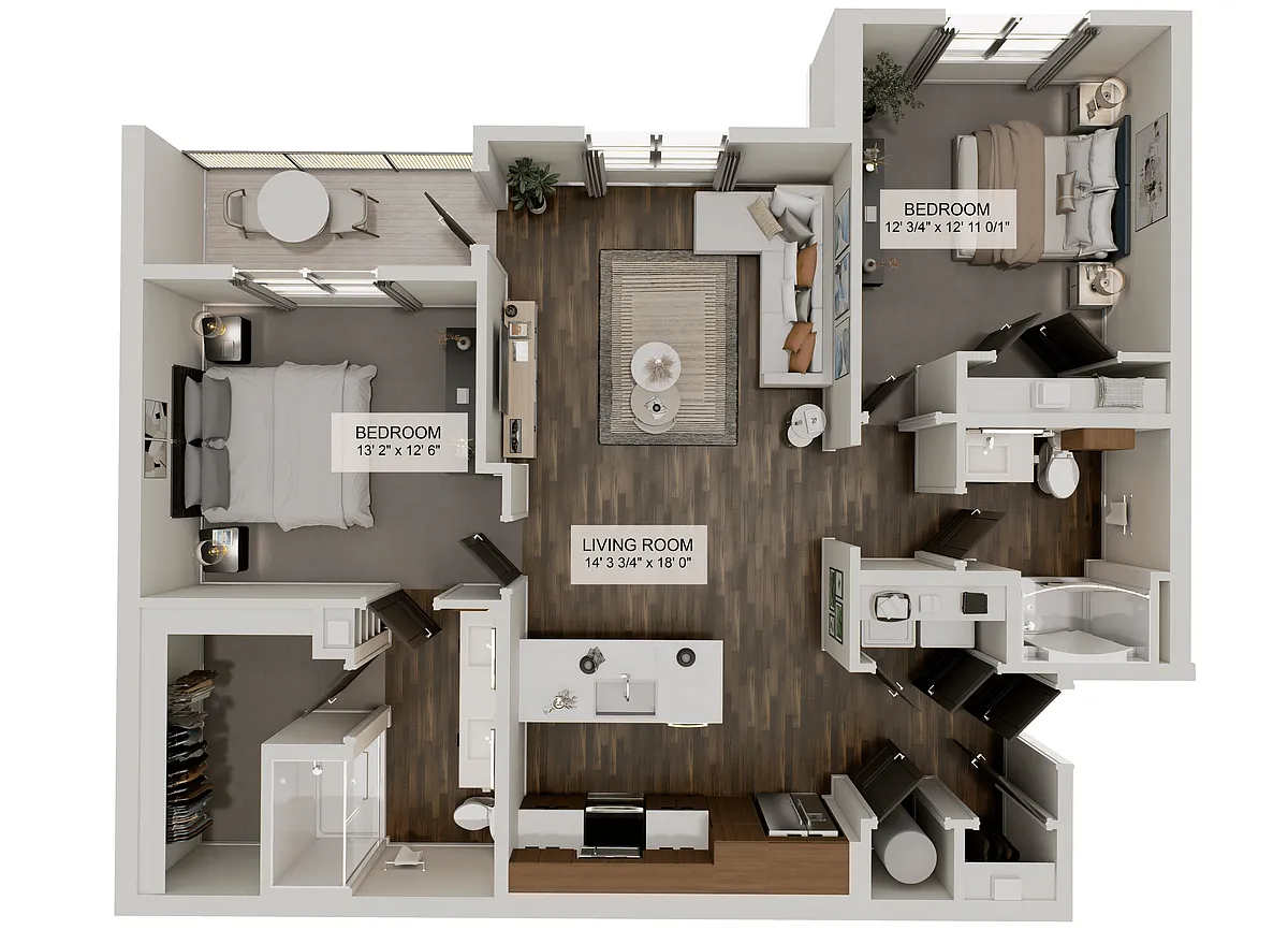 Floor plan The Zenith (B2A)