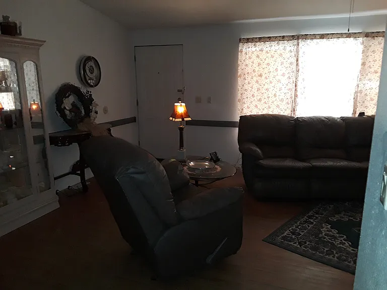 Living Room View of Front Door
