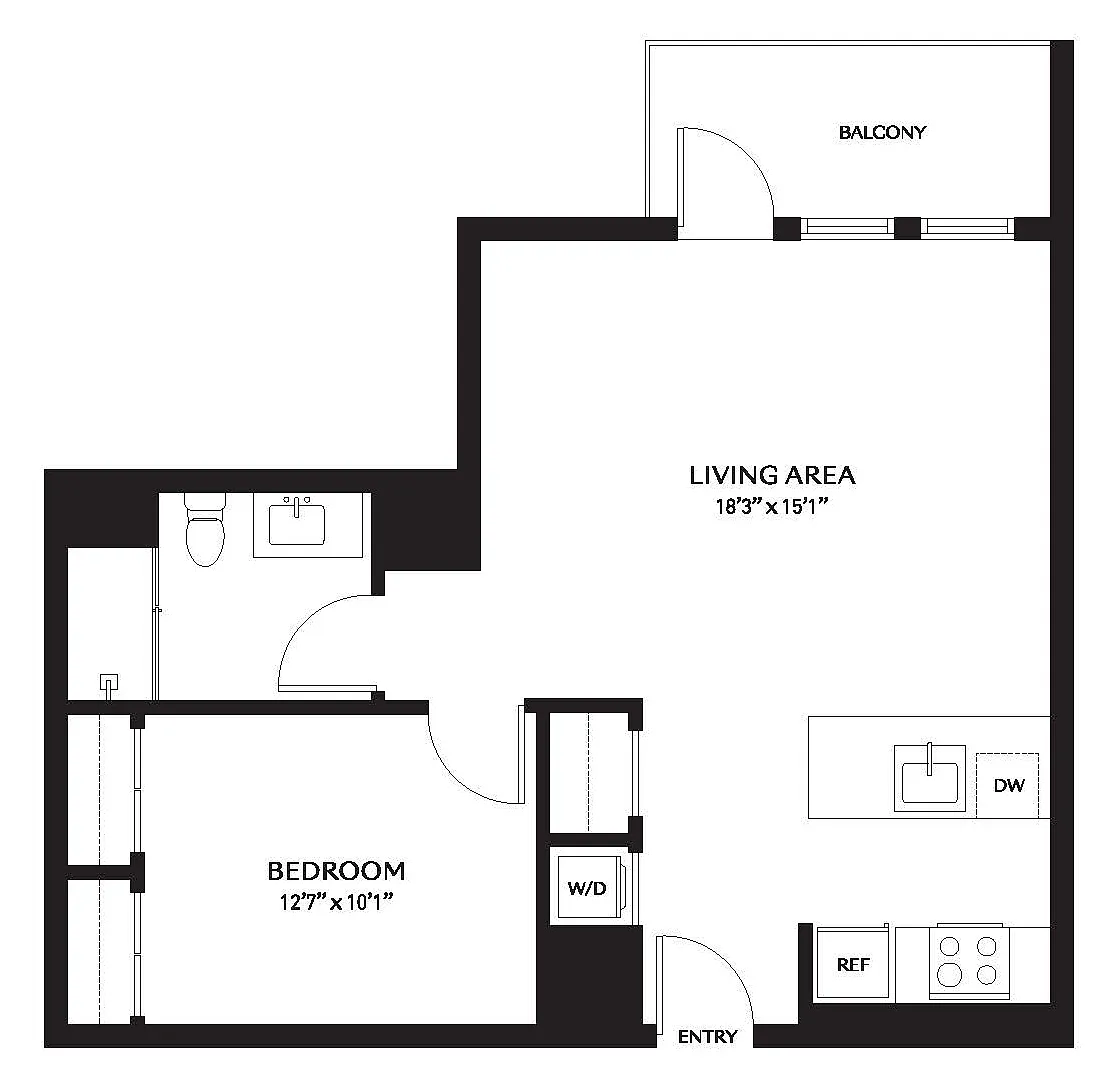 Floor plan A23