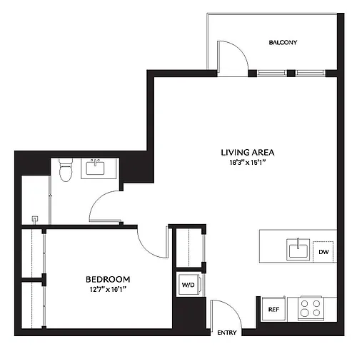 Floor plan A23
