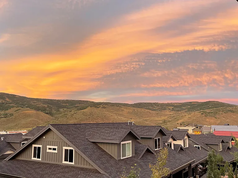 View from the deck
