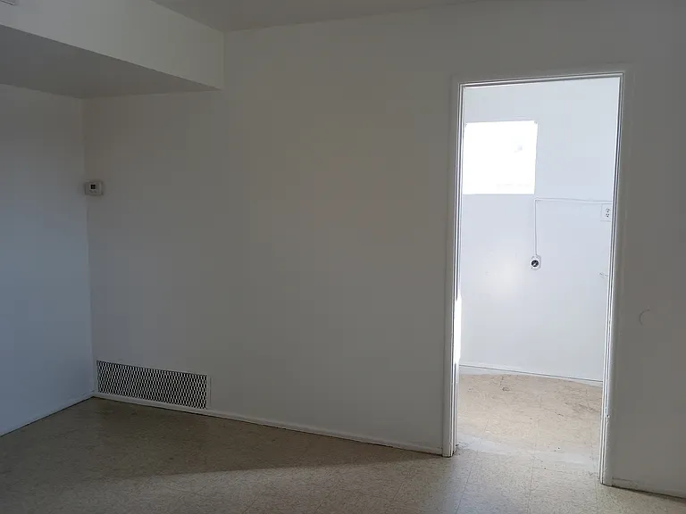 Kitchen to the laundry room.