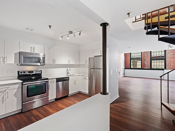 Renovated Kitchen with Hardwood Flooring