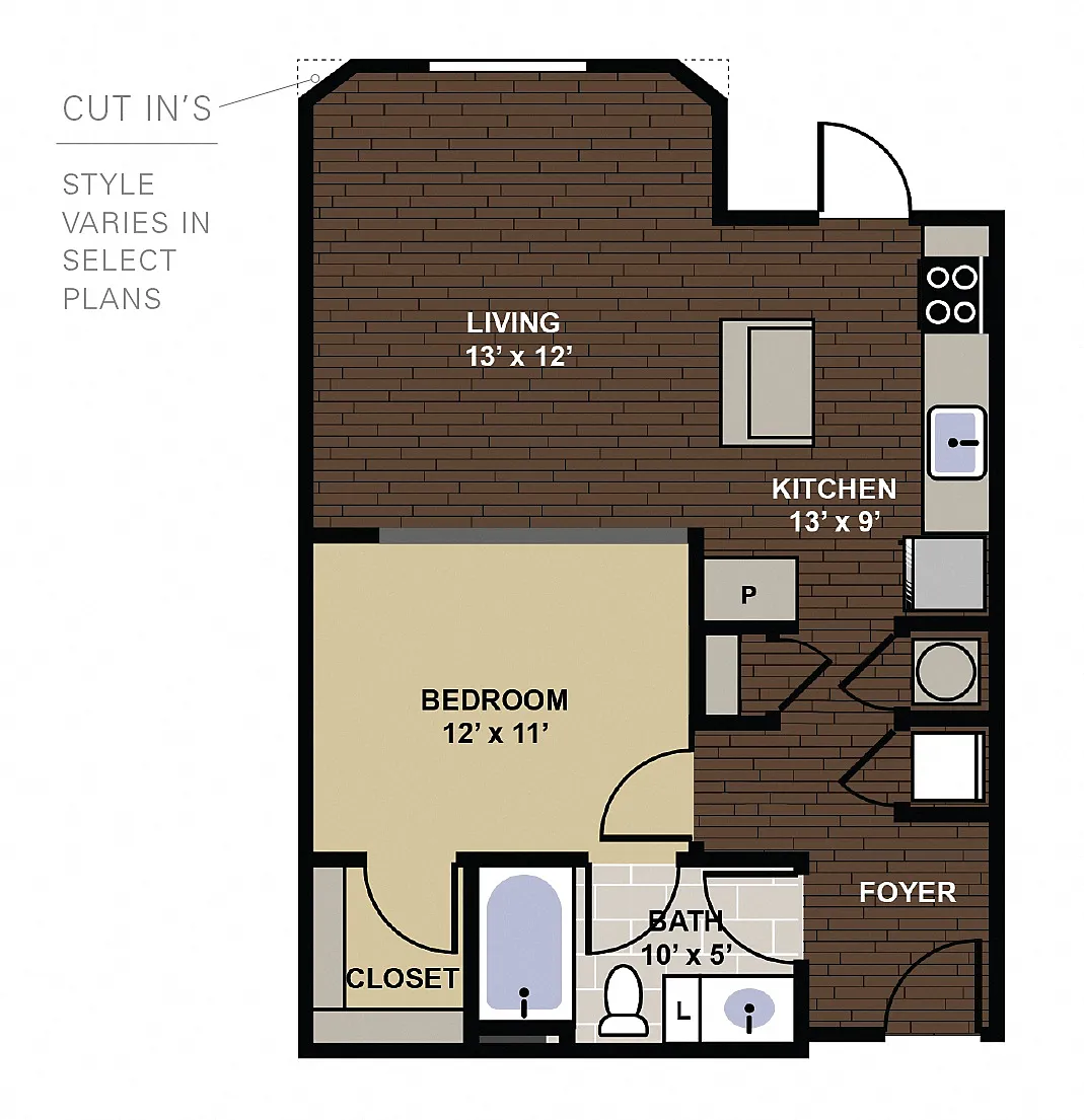 Floor plan Iverson