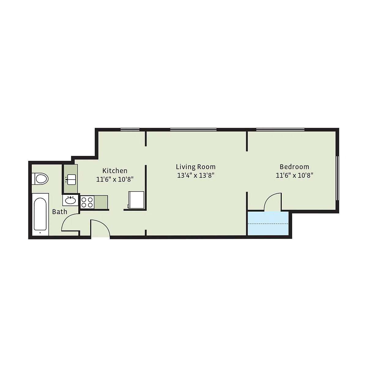 Floor plan delm1bb