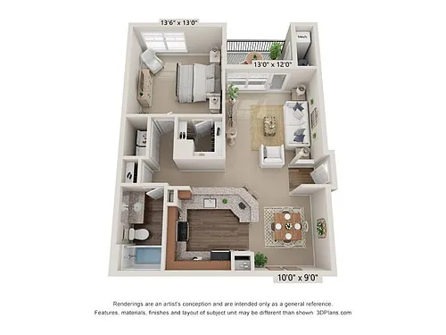 Floor plan A2 - Classic