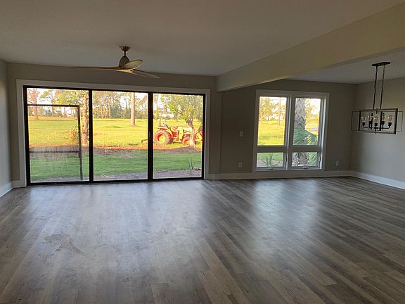 living and dining area