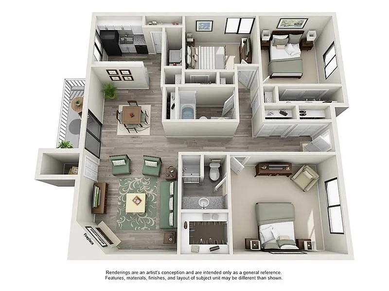 Floor plan Rosewood
