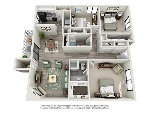 Floor plan Rosewood