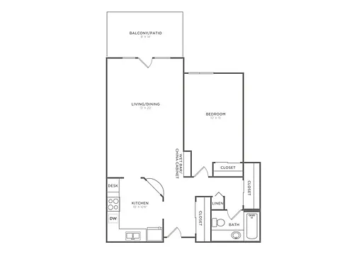 Floor plan A1R