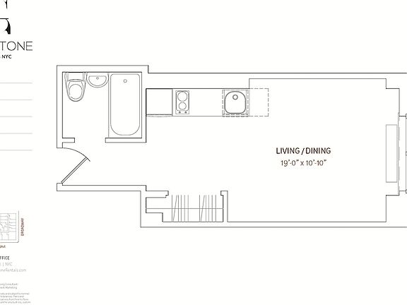 2nd image of 212 W 91st St APT 334