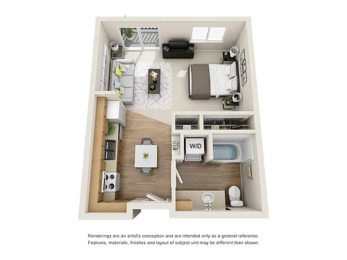 Floor plan Studio