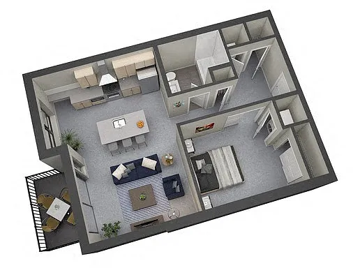 Floor plan Whittier
