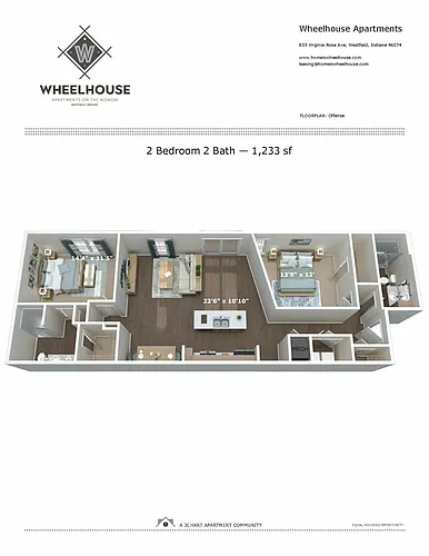 Floor plan Offense 2.2