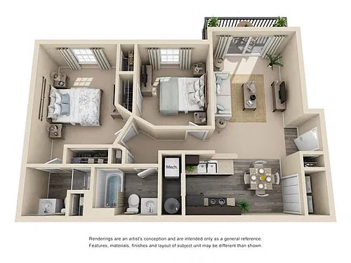 Floor plan 2N