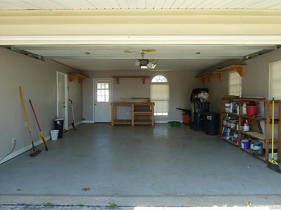 23 x 19 garage. The belt drive garage door opener was new around. 2012.