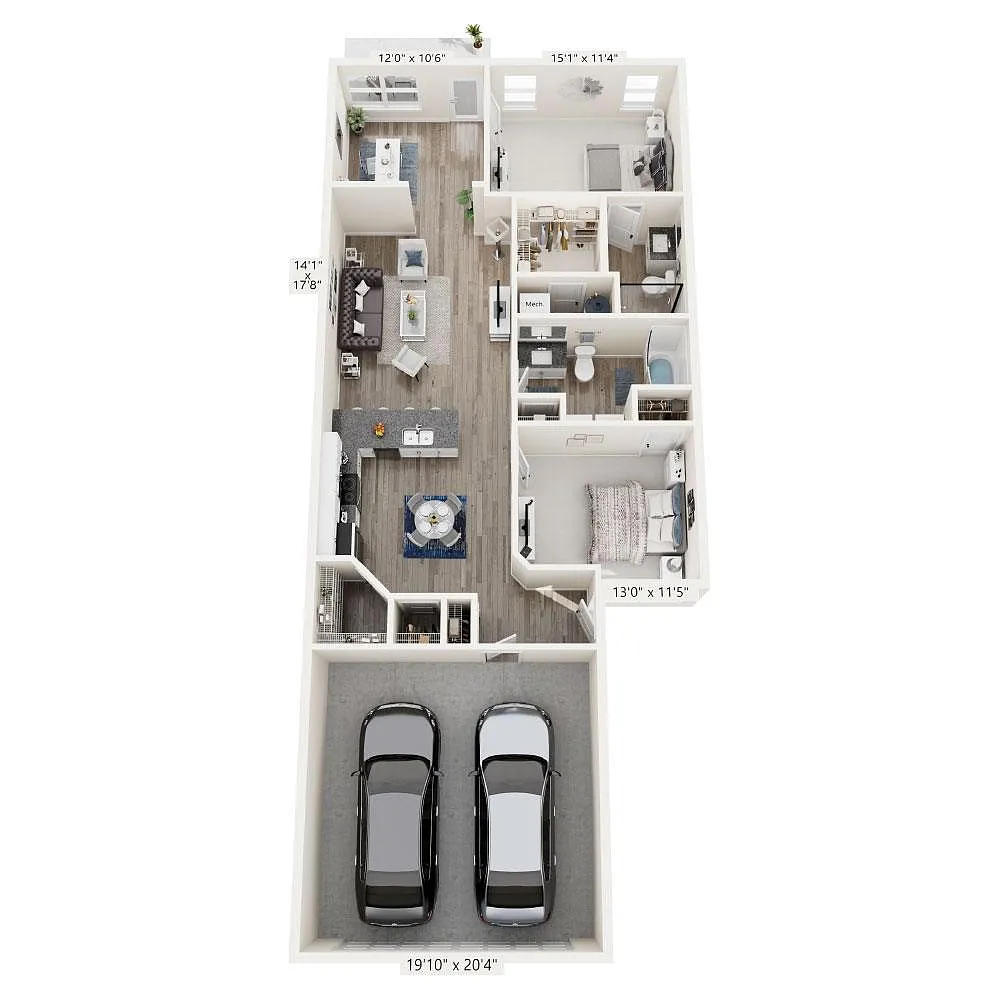 Floor plan C1 Forestwood