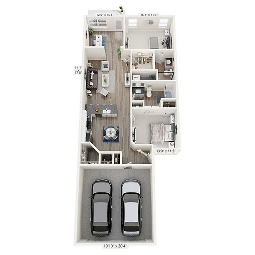 Floor plan C1 Forestwood