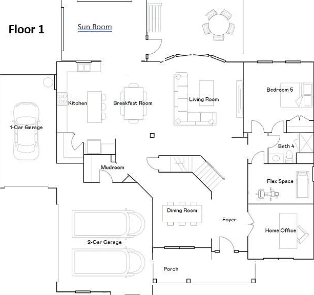 Floor 1 Plan
