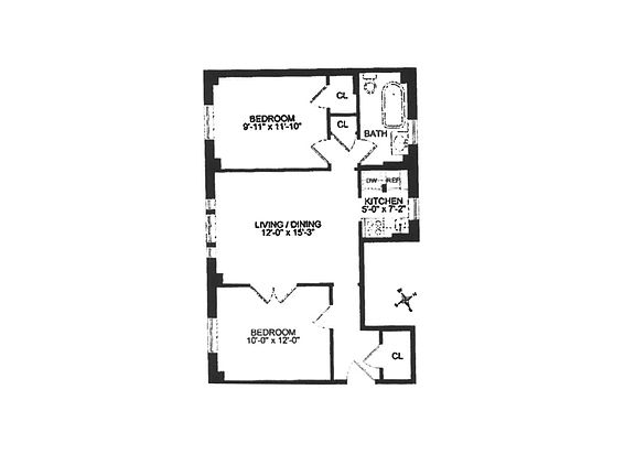 2nd image of 306 W 100th St APT 55