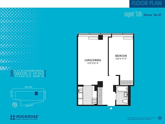 2nd image of 200 Water St APT 1818