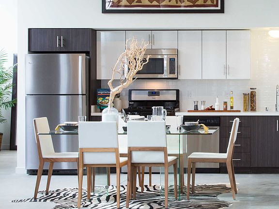Open Kitchen with Dining Area