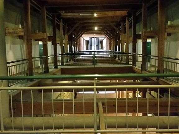 Elevator and main floor