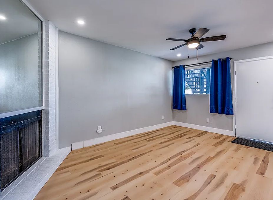 All new flooring, paint, lighting and electrical