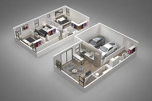 Floor plan 3C