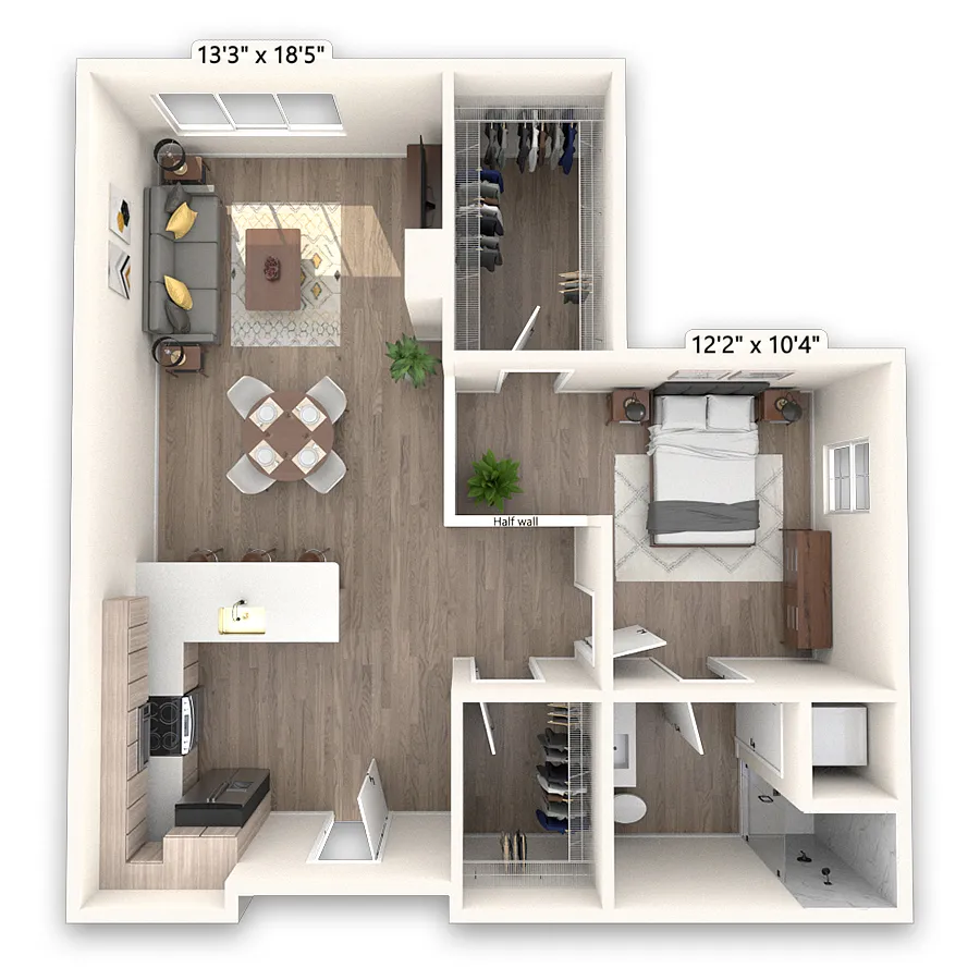 Floor plan Huron