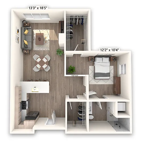 Floor plan Huron