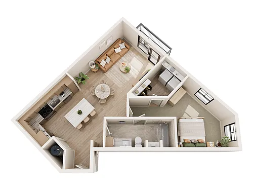 Floor plan A3A