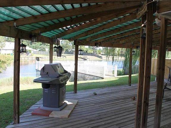 Covered Deck and dock