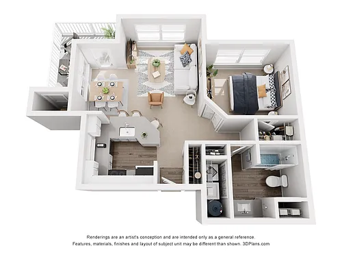 Floor plan Residence 1 Luxury
