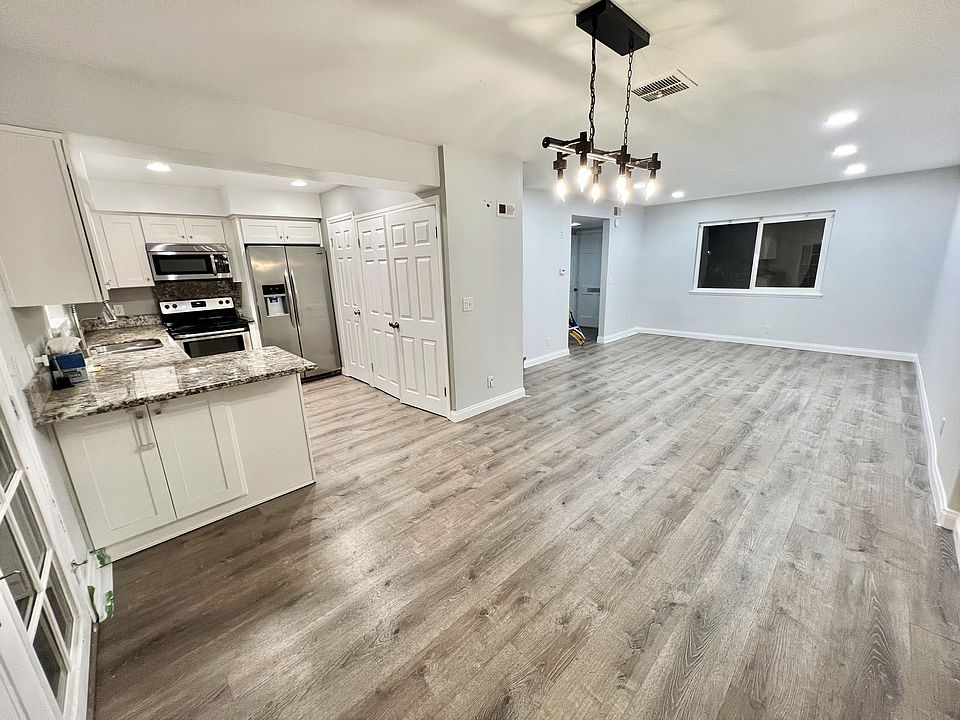 Vinyl Flooring Install in living room