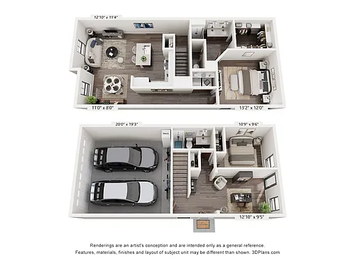 Floor plan Serenity