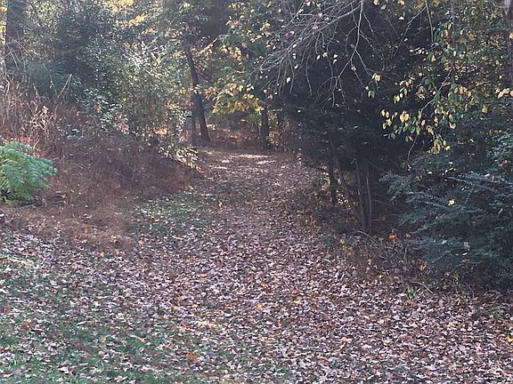 Roadbed throughout land