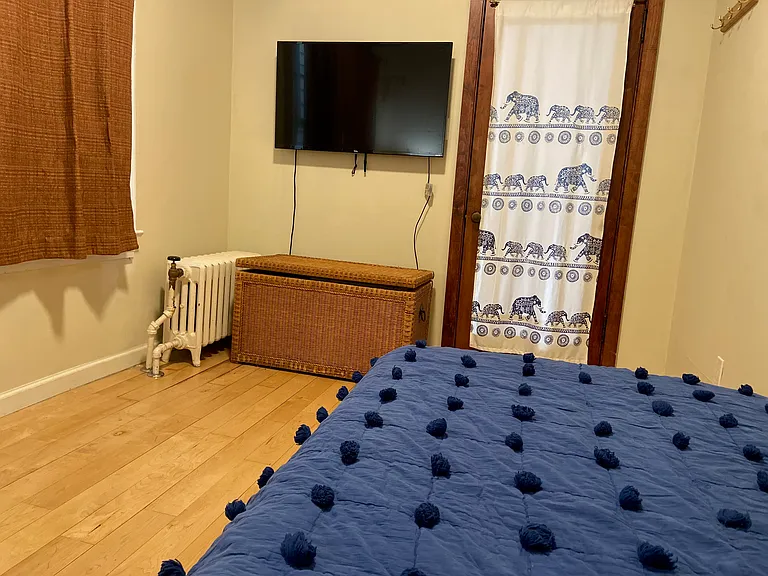 bedroom two, with dresser and cabinet not shown.